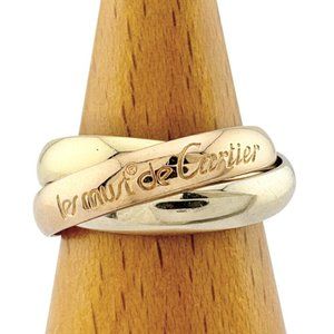 CARTIER 18k Gold Trinity Ring